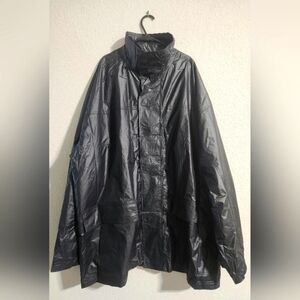 YZY Gap Engineered by Balenciaga NWOT Nylon Lightweight Parka Black size small